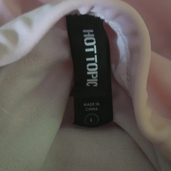 Hot Topic Strawberry High Waisted Bikini (Top XL) Bottoms (L) - Picture 7 of 8